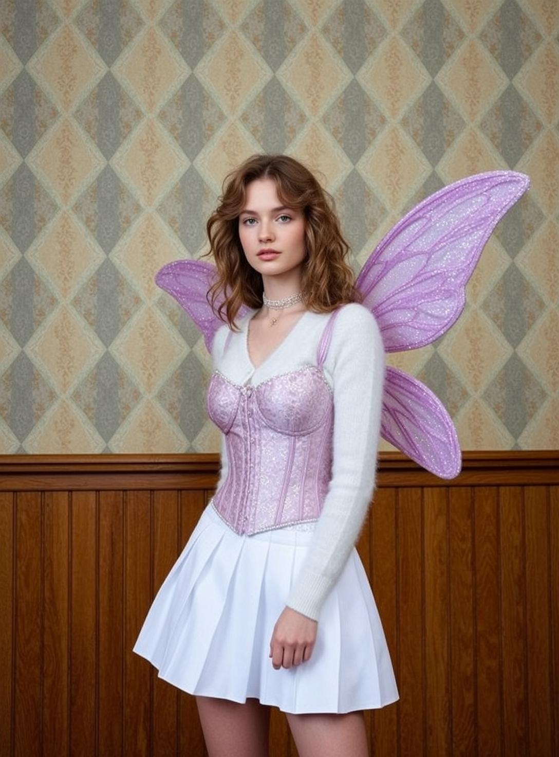Pink Fairy Wings Studio
