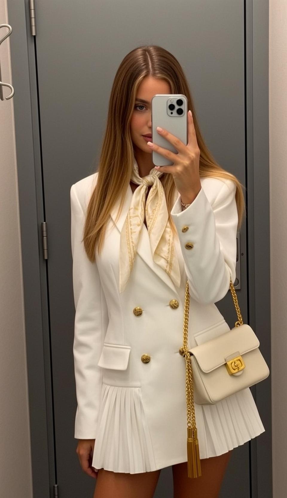 Changing Room Full Length Selfie