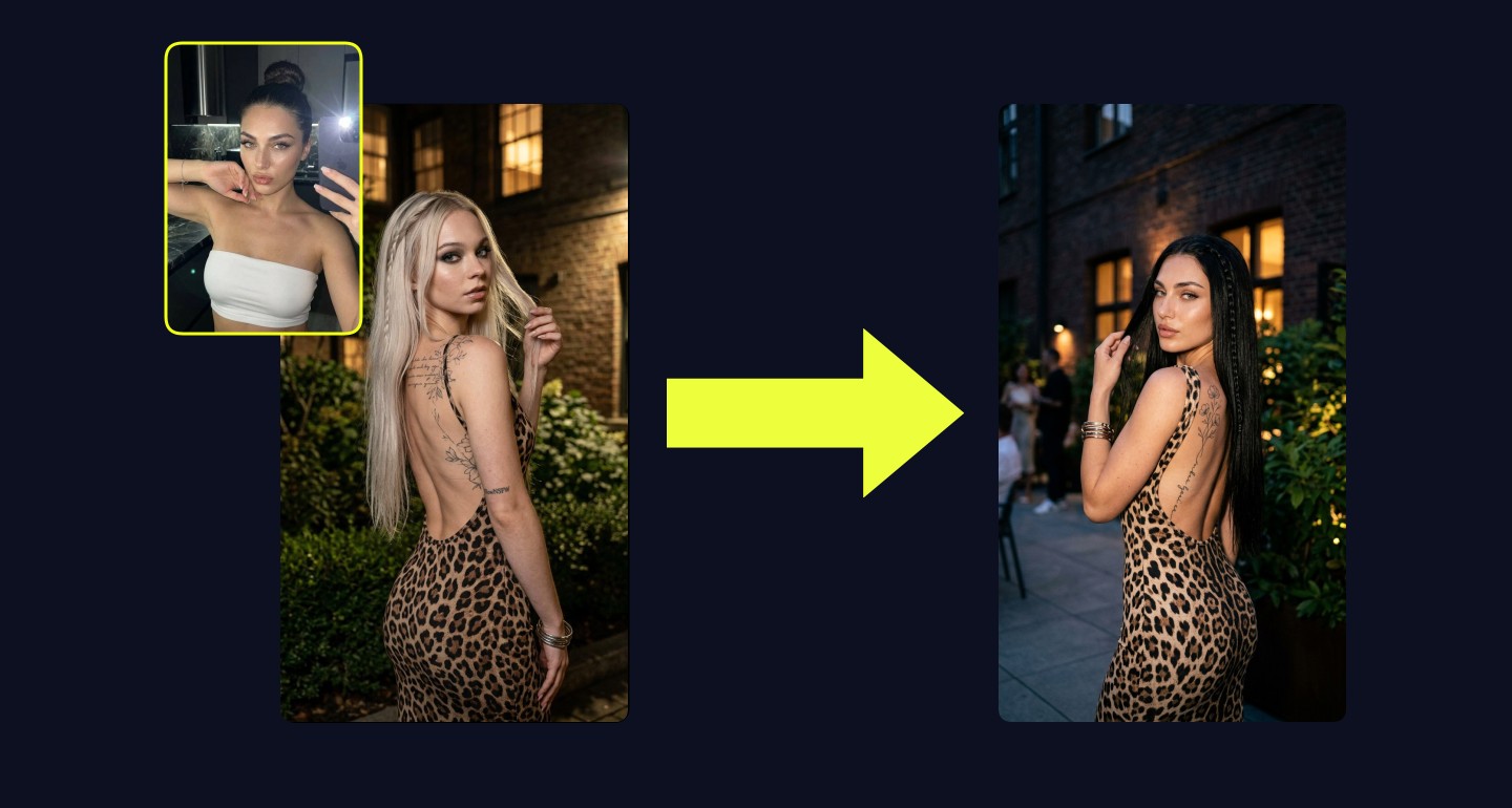 Lily remix walkthrough for Night Outdoor Leopard Dress Side Profile Tattoo