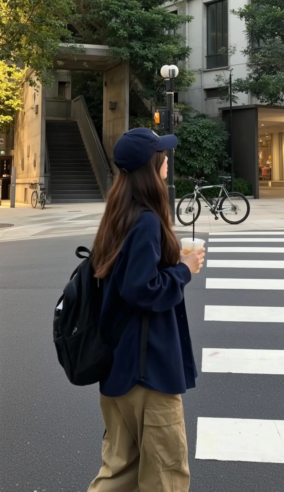 Sweatshirt Crosswalk Coffee Run