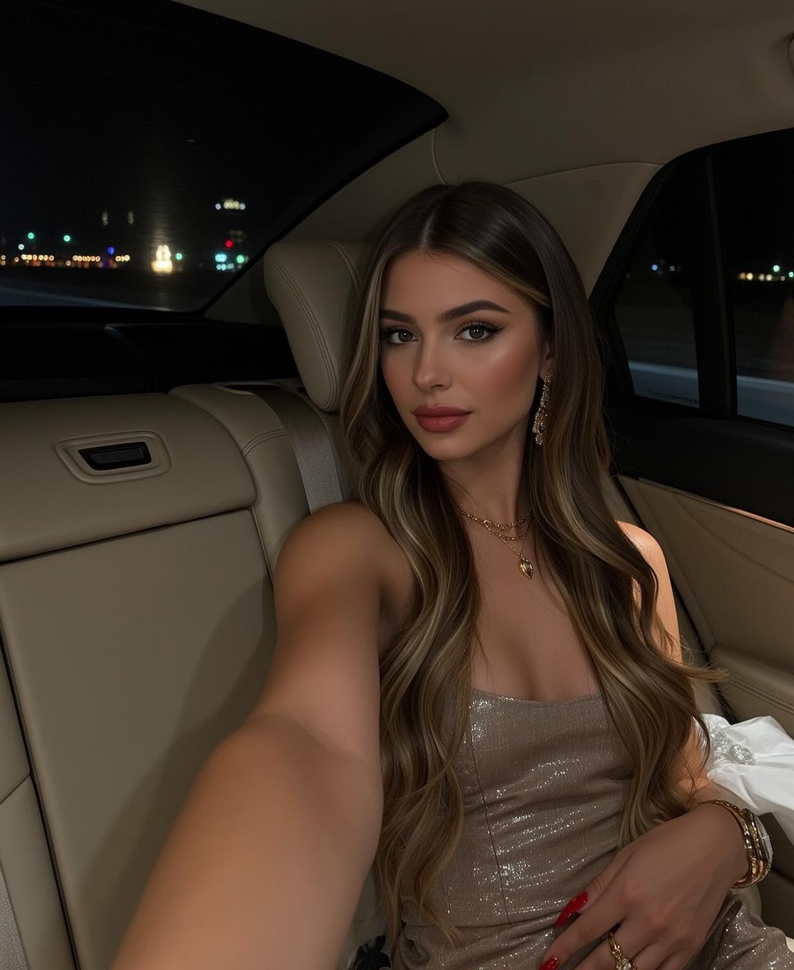 Back Seat Selfie Smile