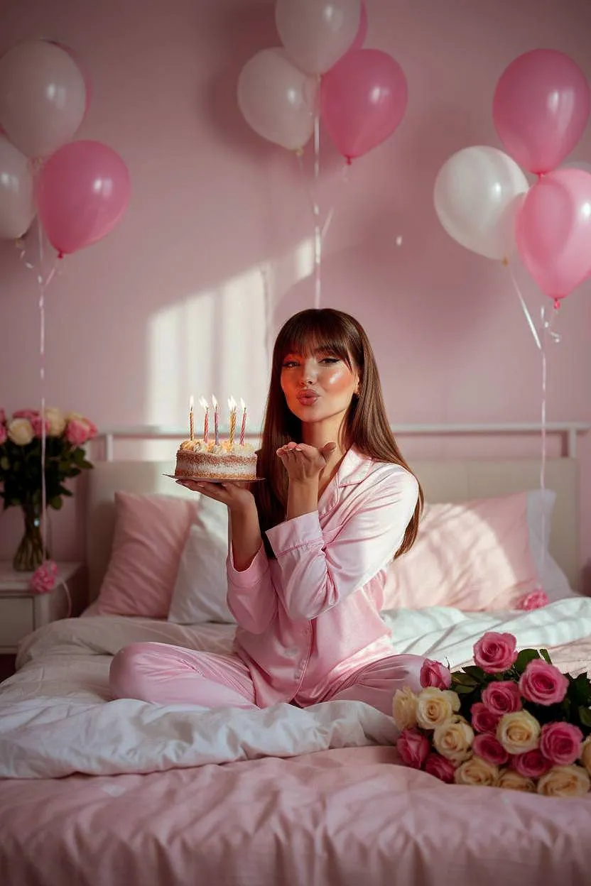 Pink Bedroom Celebration