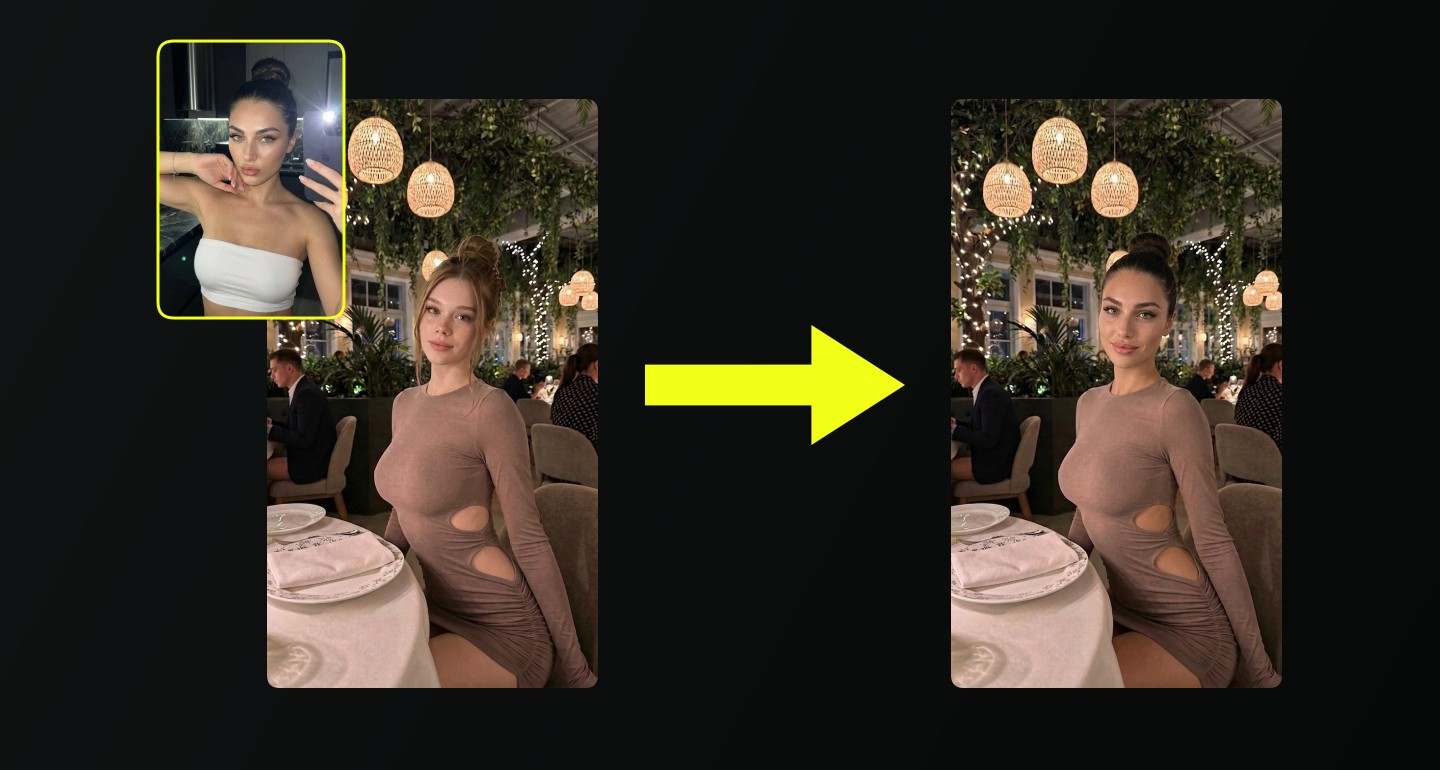 Lily remix walkthrough for Taupe Cutout Dress at Garden Restaurant