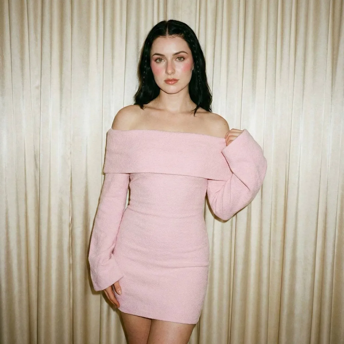 Makeup With Pink Dress