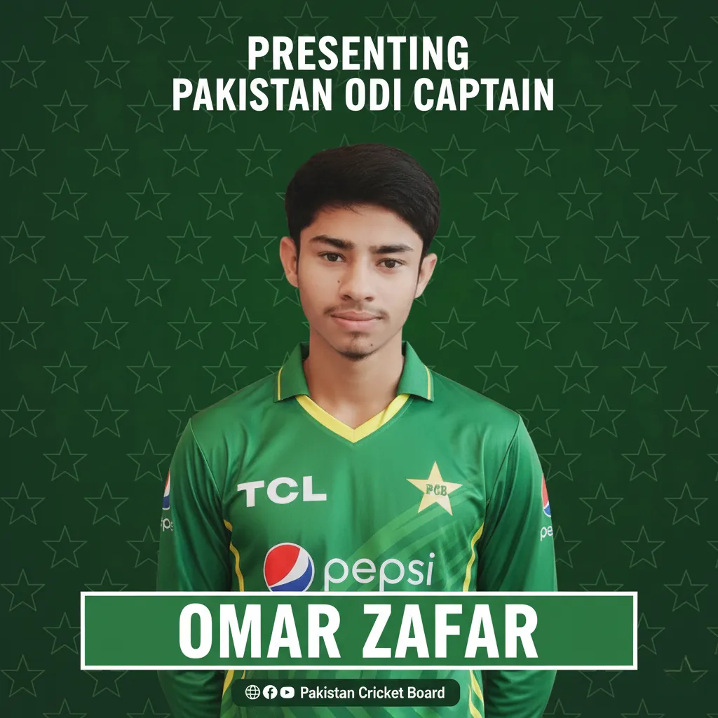 Pakistan Cricket Portrait