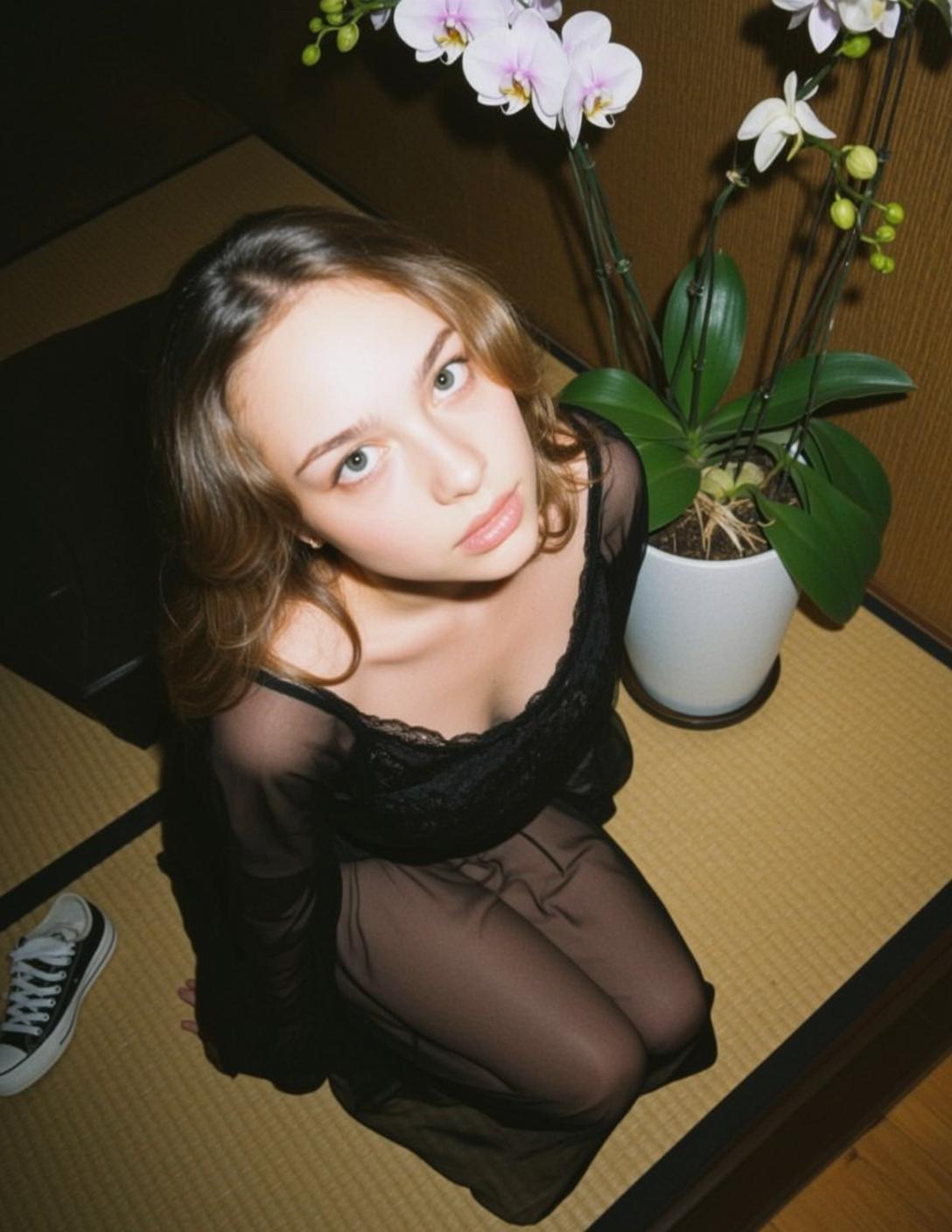 Japanese Room Lace Kneel