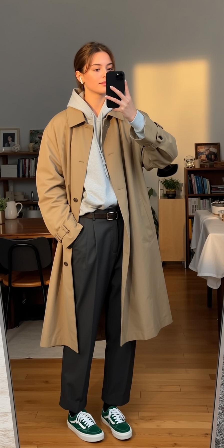Trench Coat Window Phone