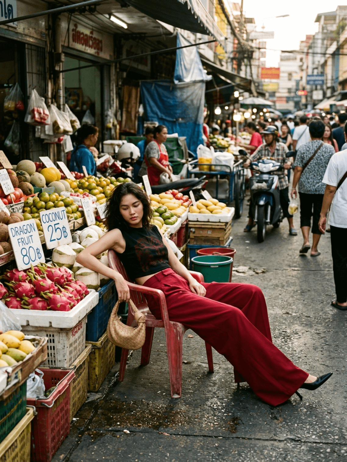Fruit Market Lounge Chair