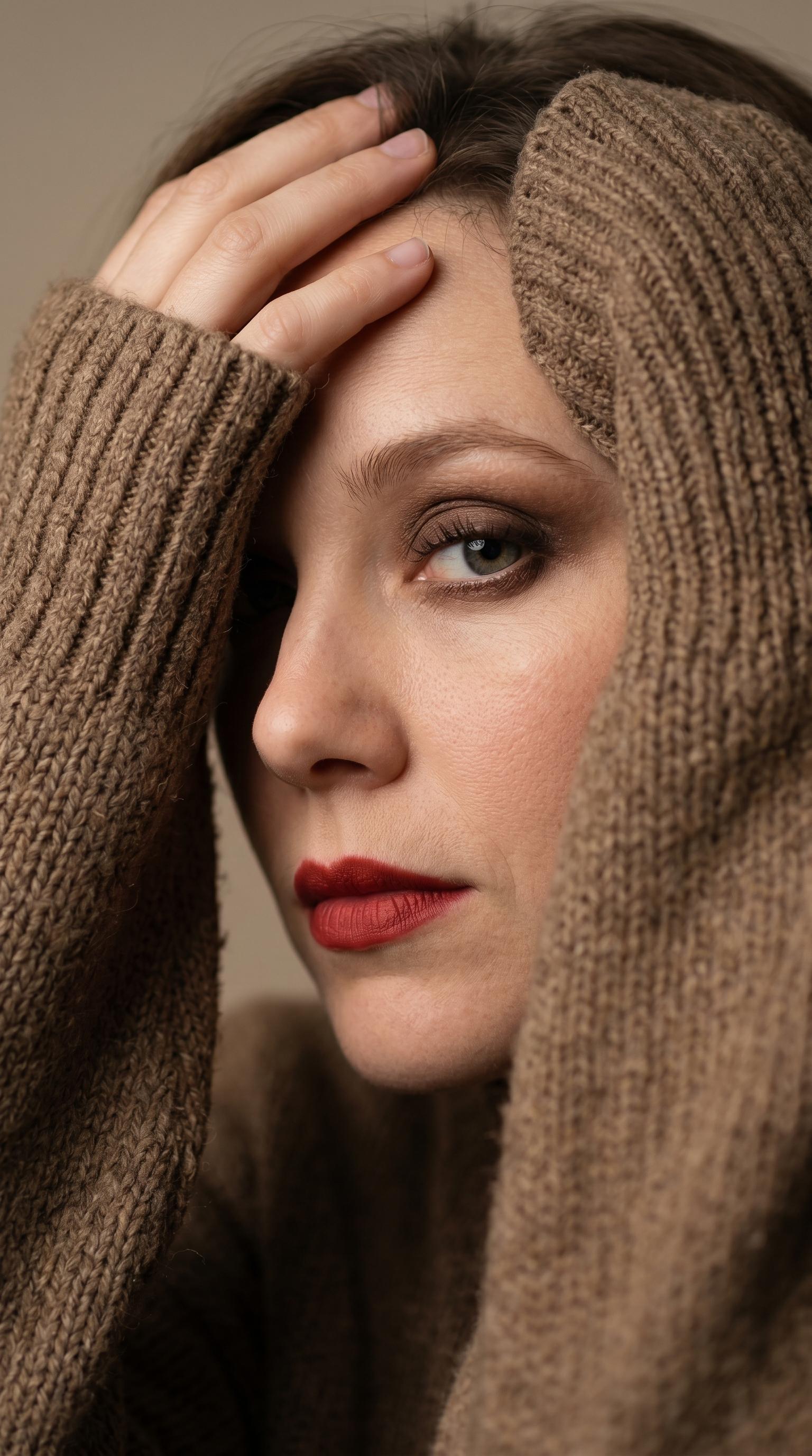Ultra Cinematic Close Up Portrait Warm Atmosphere