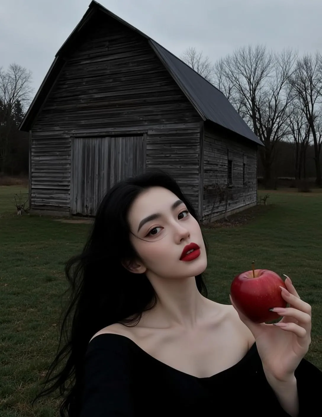 Apple Wooden Barn