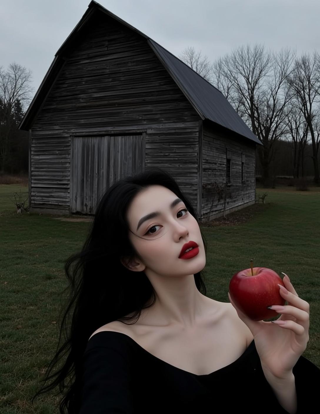 Apple Wooden Barn