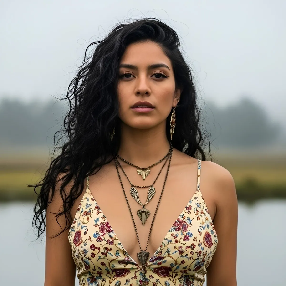 Necklace In A Forest