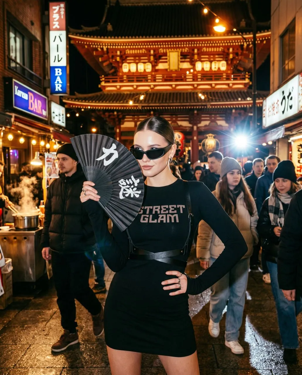Sunglasses In Urban Portrait