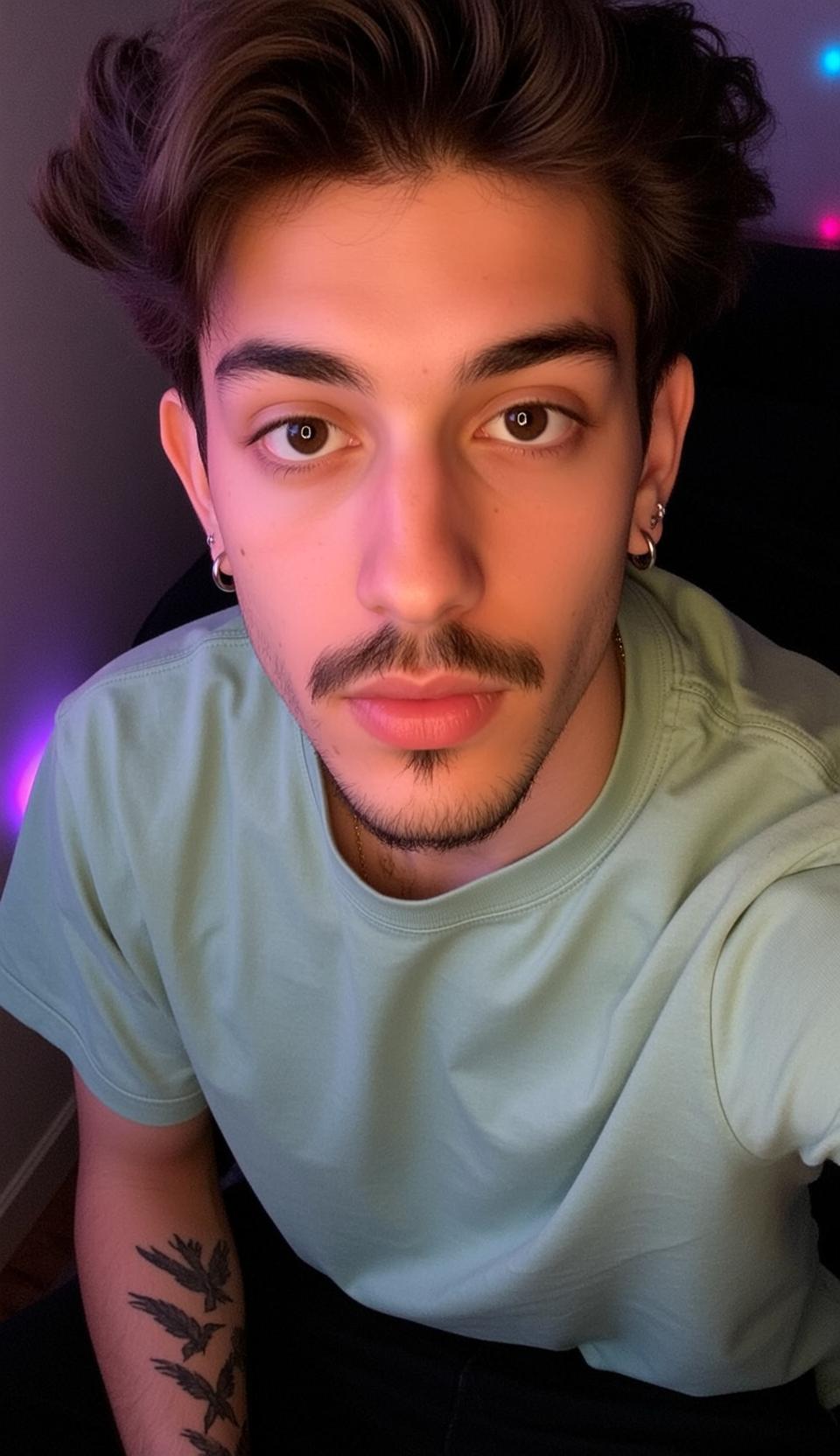 Mint Green Tee Portrait