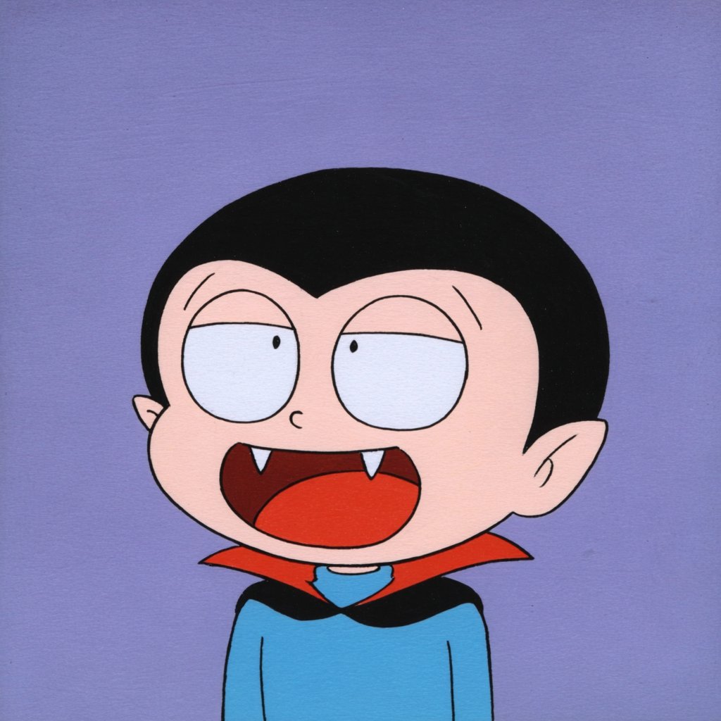 A retro cartoon illustration depicting a person in a Sunday morning setting, inspired by the 70s and 80s animation styles.