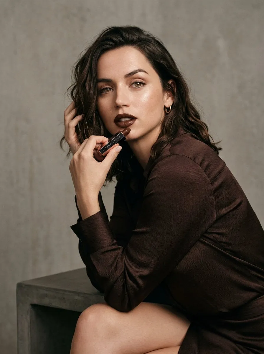 Earrings In Fashion Portrait