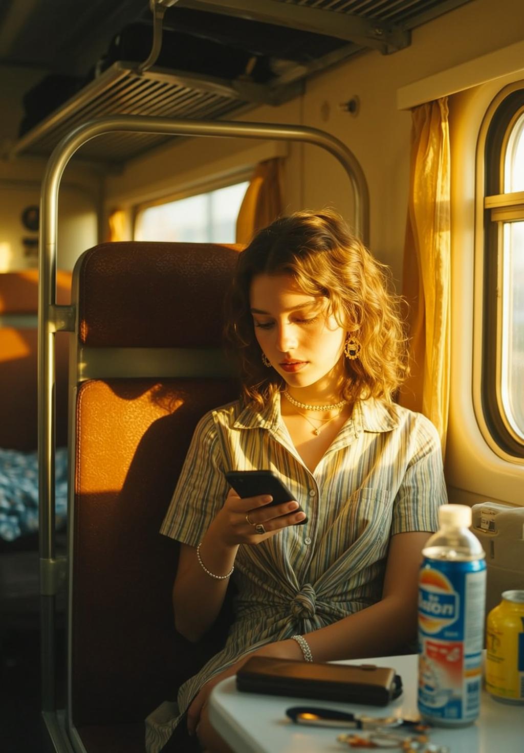 Explore Seated Facing Slightly Away Looking Her