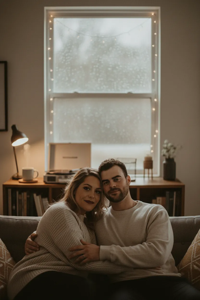 Cozy 'Lofi Aesthetic' Indoor Portrait