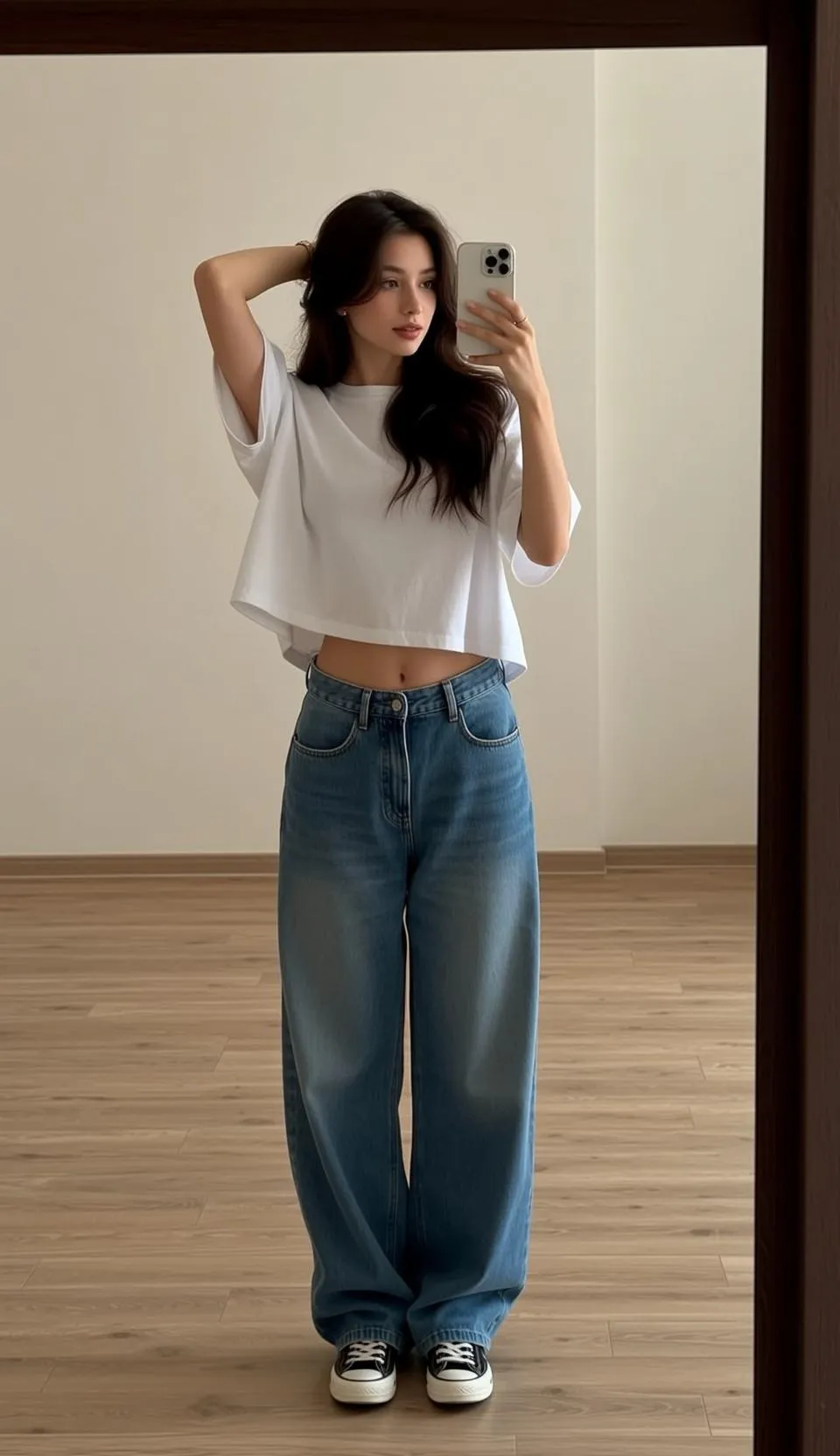 Rings In A Mirror Selfie