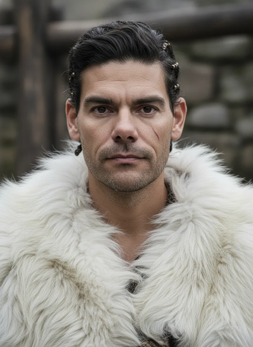 Hyperrealistic Viking Portrait Series