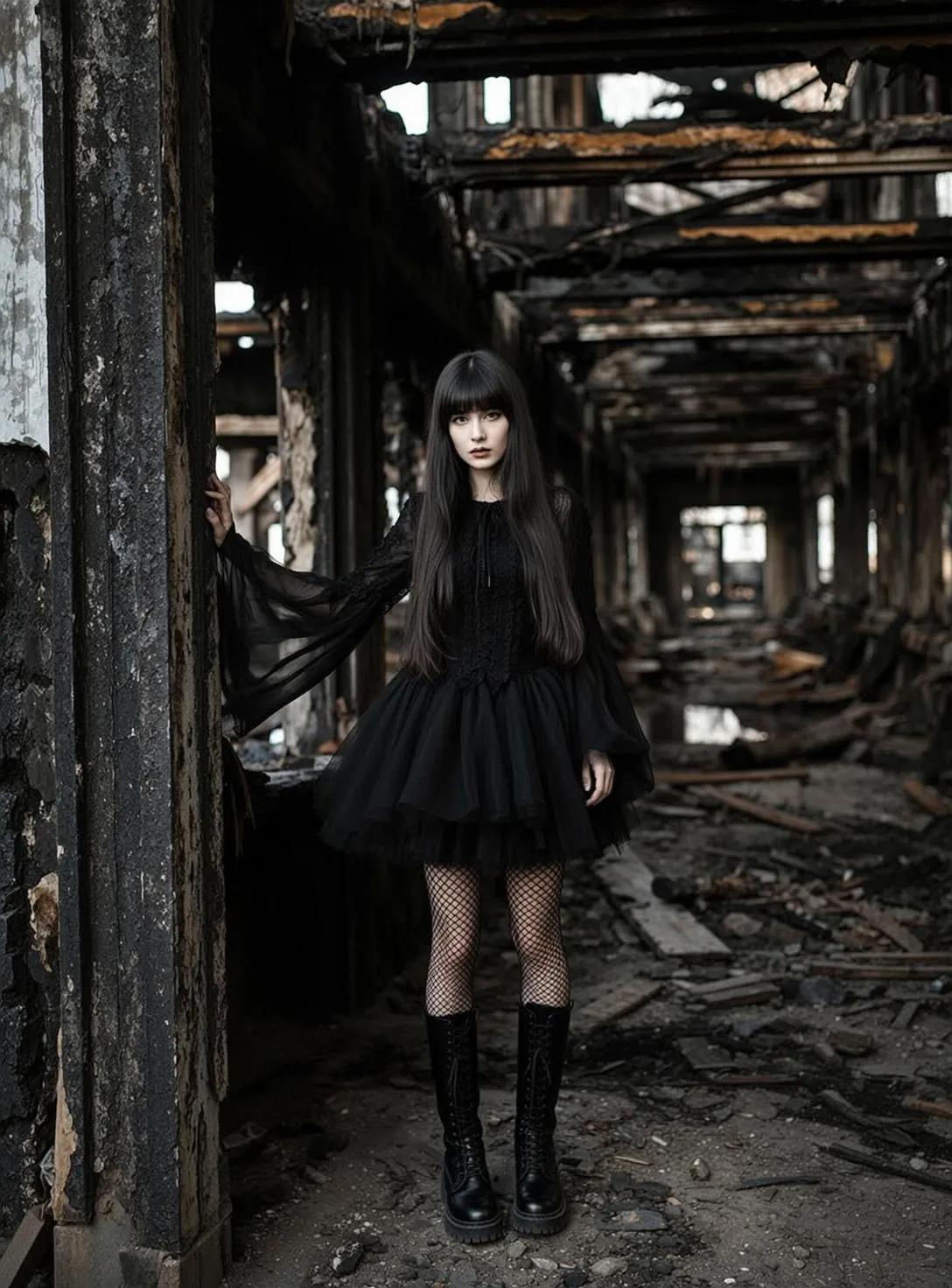 Abandoned Building Dress