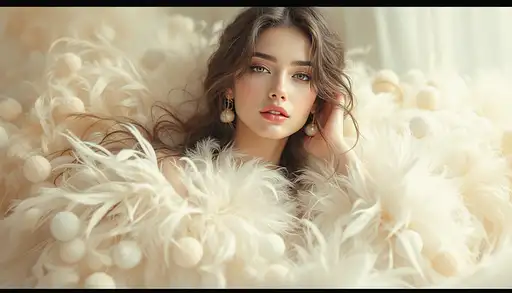 Romantic Glamour Portrait