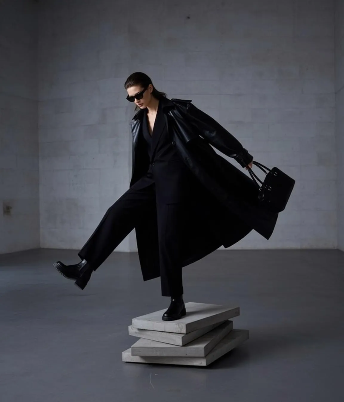 Sunglasses In A Minimalist Studio