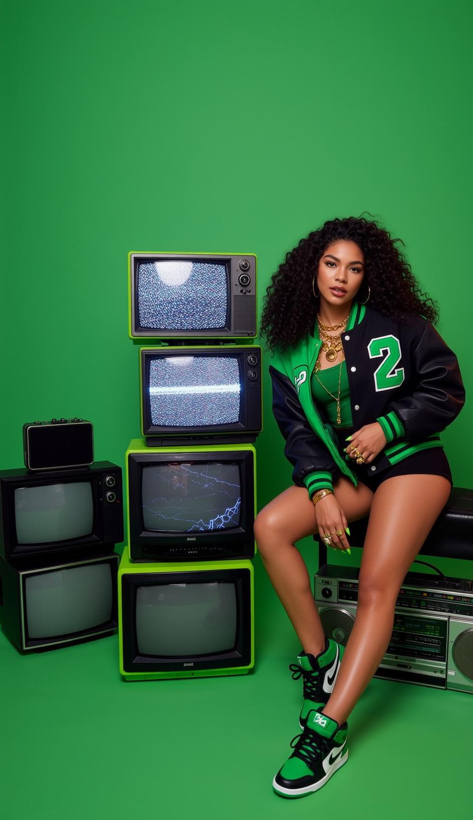 Varsity Jacket Shorts Street Style