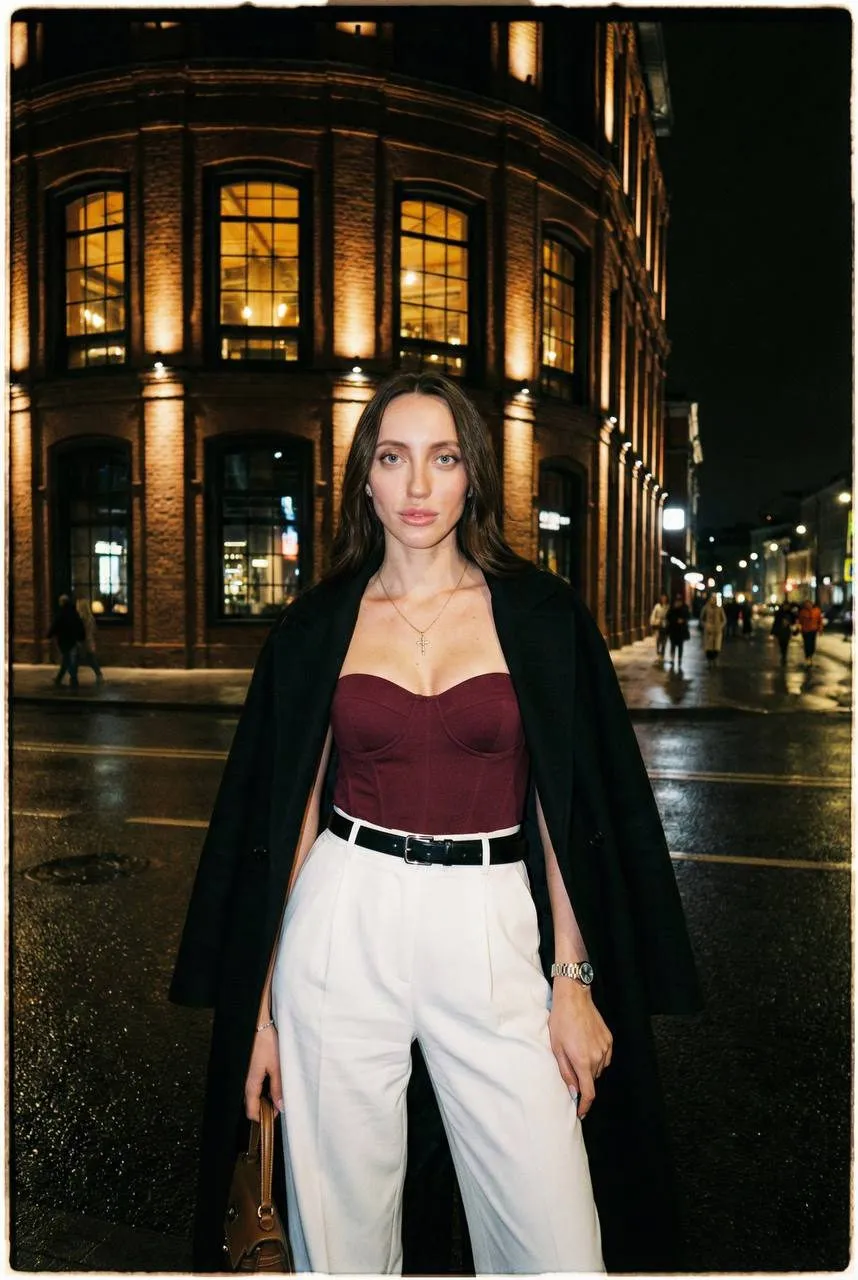 Night City Flash Film Portrait