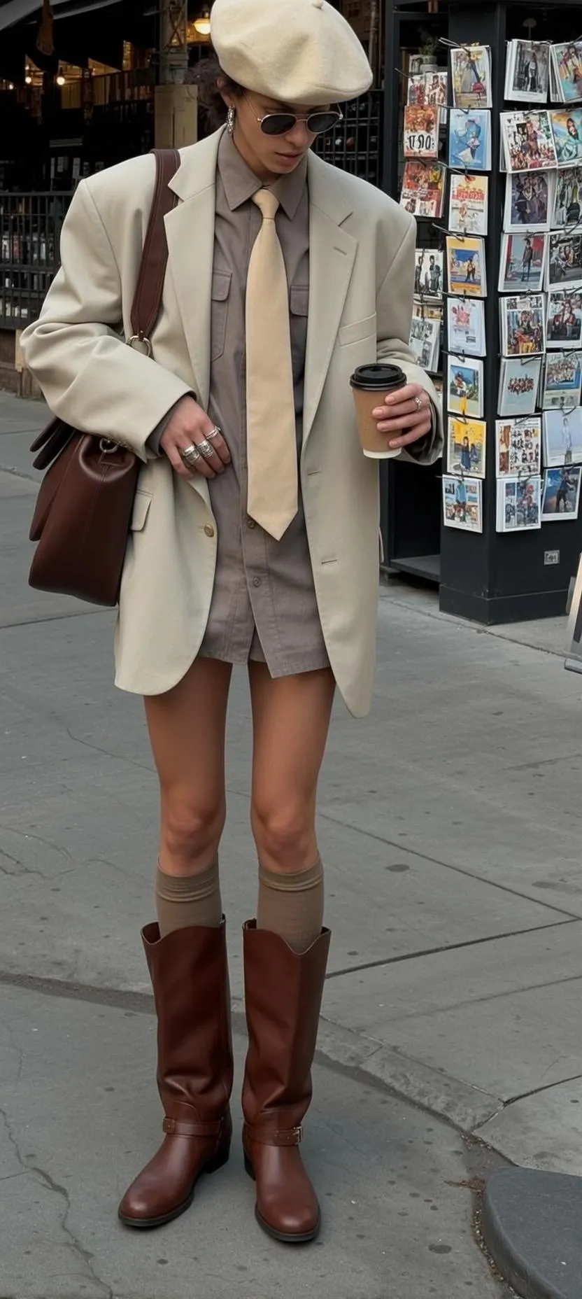 Sunglasses On A City Street