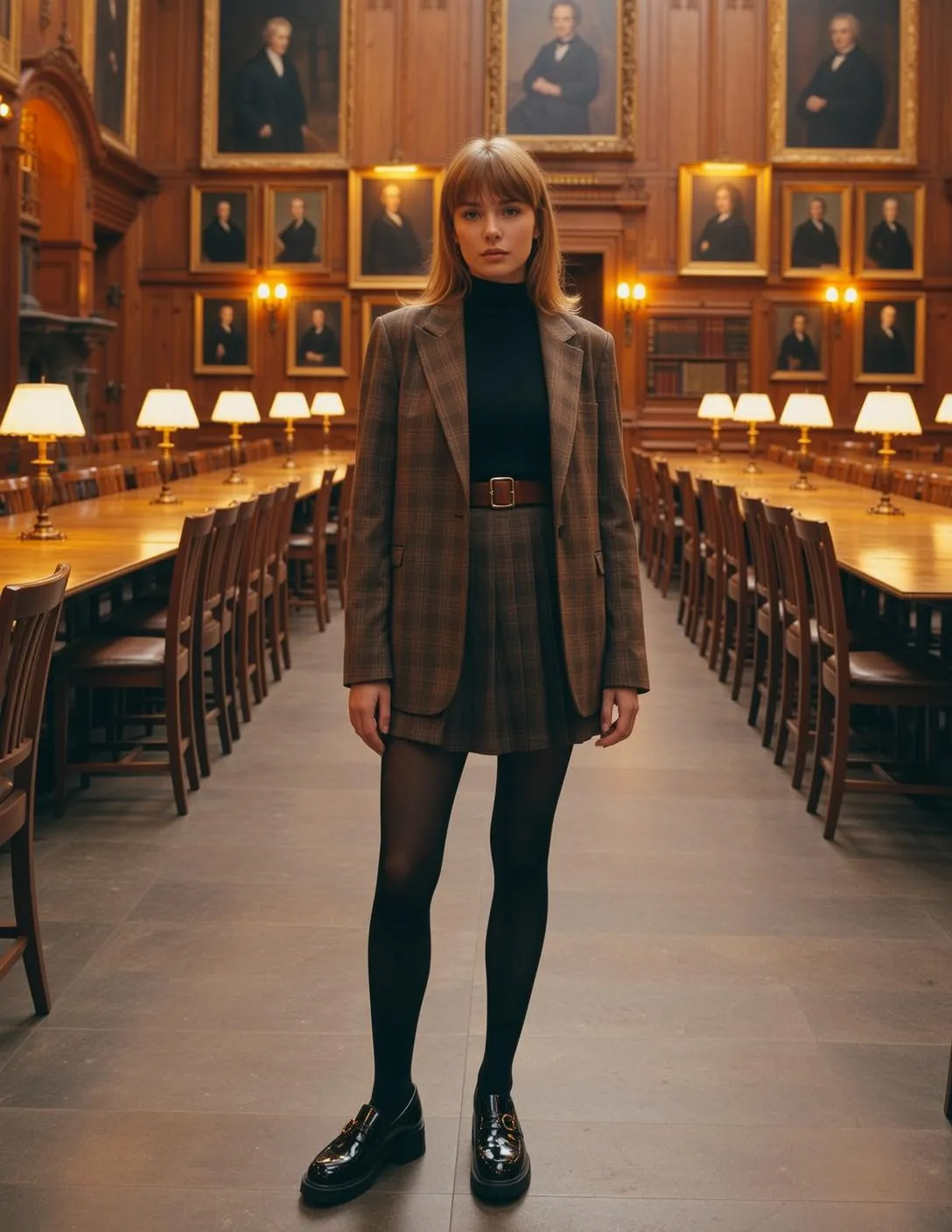 Autumn Young Light Brown Bangs Fair Black