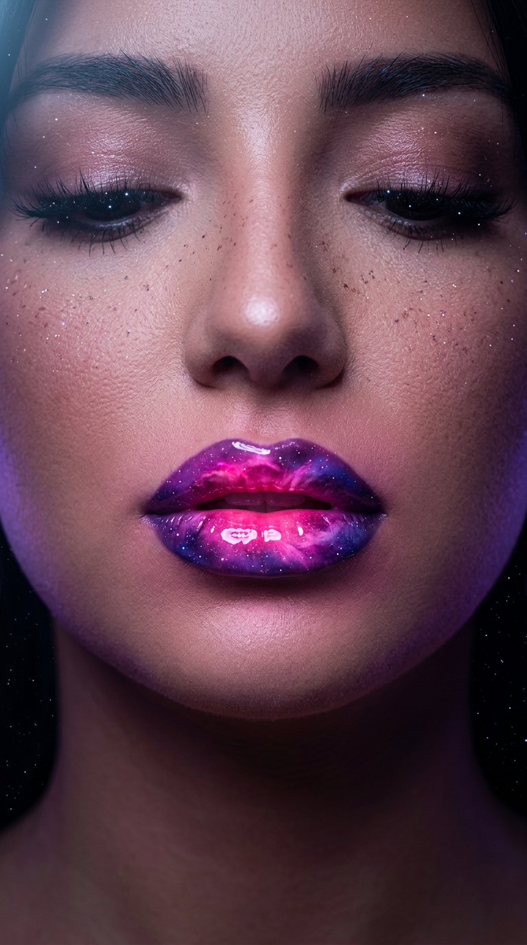 Cosmic Luxury Nebula Lips Deep Space Campaign