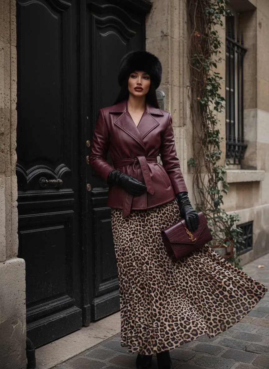 Makeup In A Street Couture Portrait
