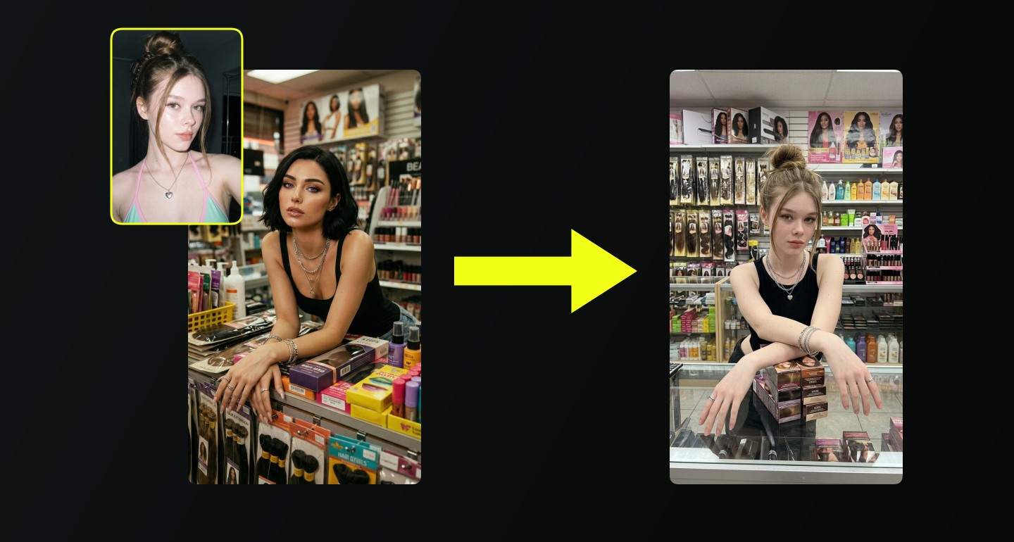 Mila remix walkthrough for Beauty Supply Store Medium Shot With Hair Extensions