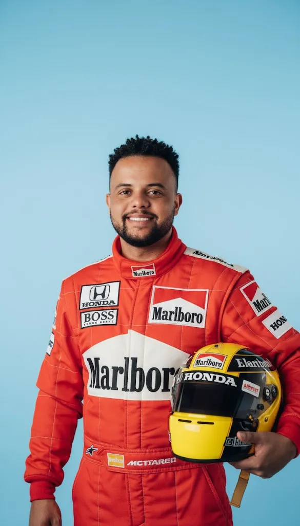 Formula One Driver Portrait