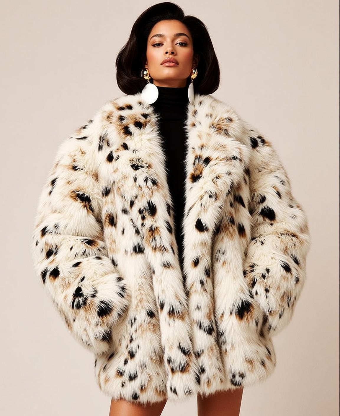 Fashion Week Dark Brown Voluminous Styled Waves