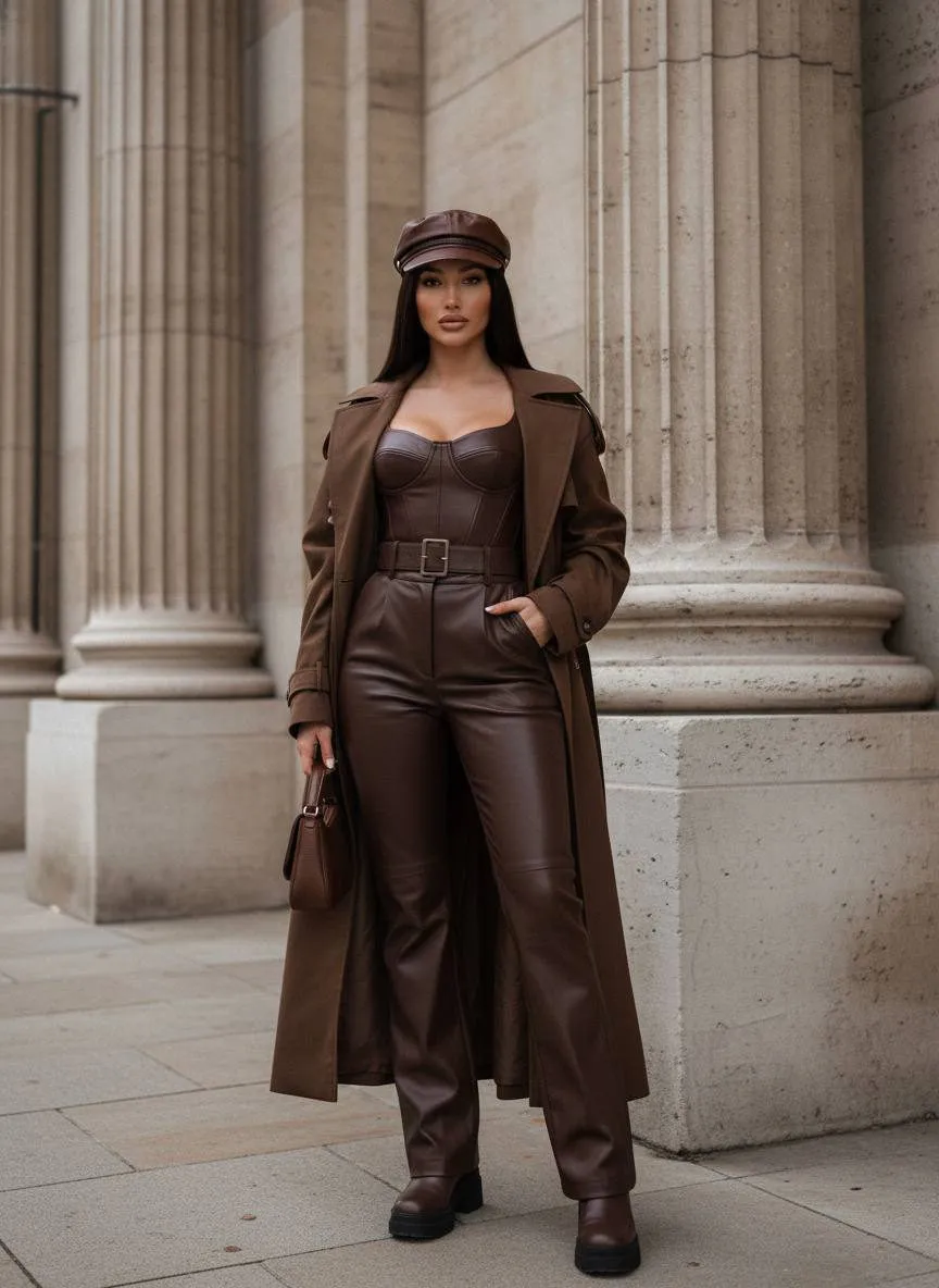 Mocha Street Elegance