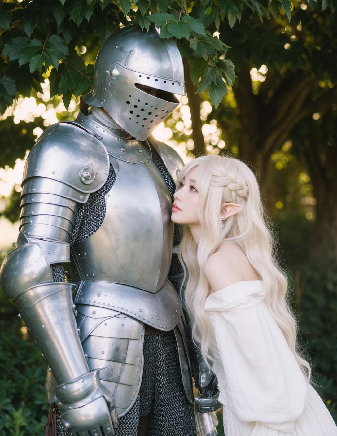 Ethereal Recreate This Scene Prompt Description Blonde