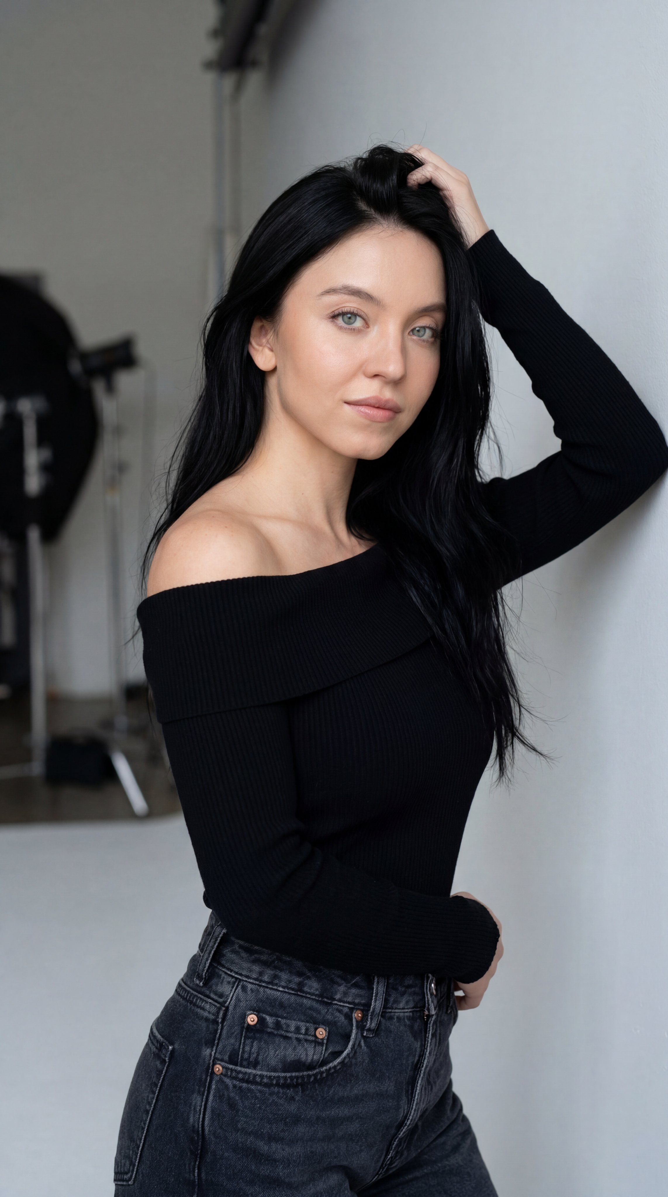 Black By Plain Wall