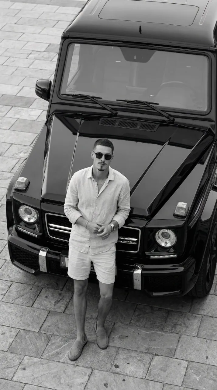 Realistic G63 Amg Luxury Editorial Monochrome