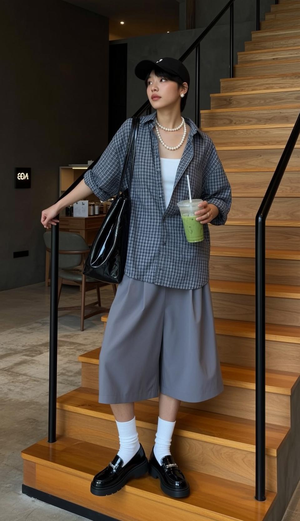 Casual Young Asian Short Black Hair Fair