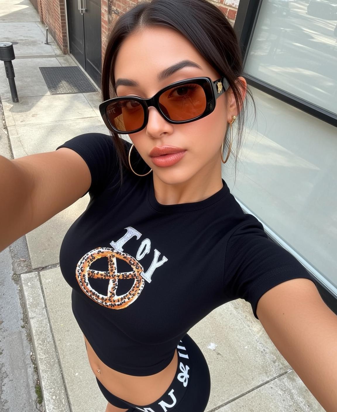 Explore Captured Selfie-style Angled Slightly Downwards Her