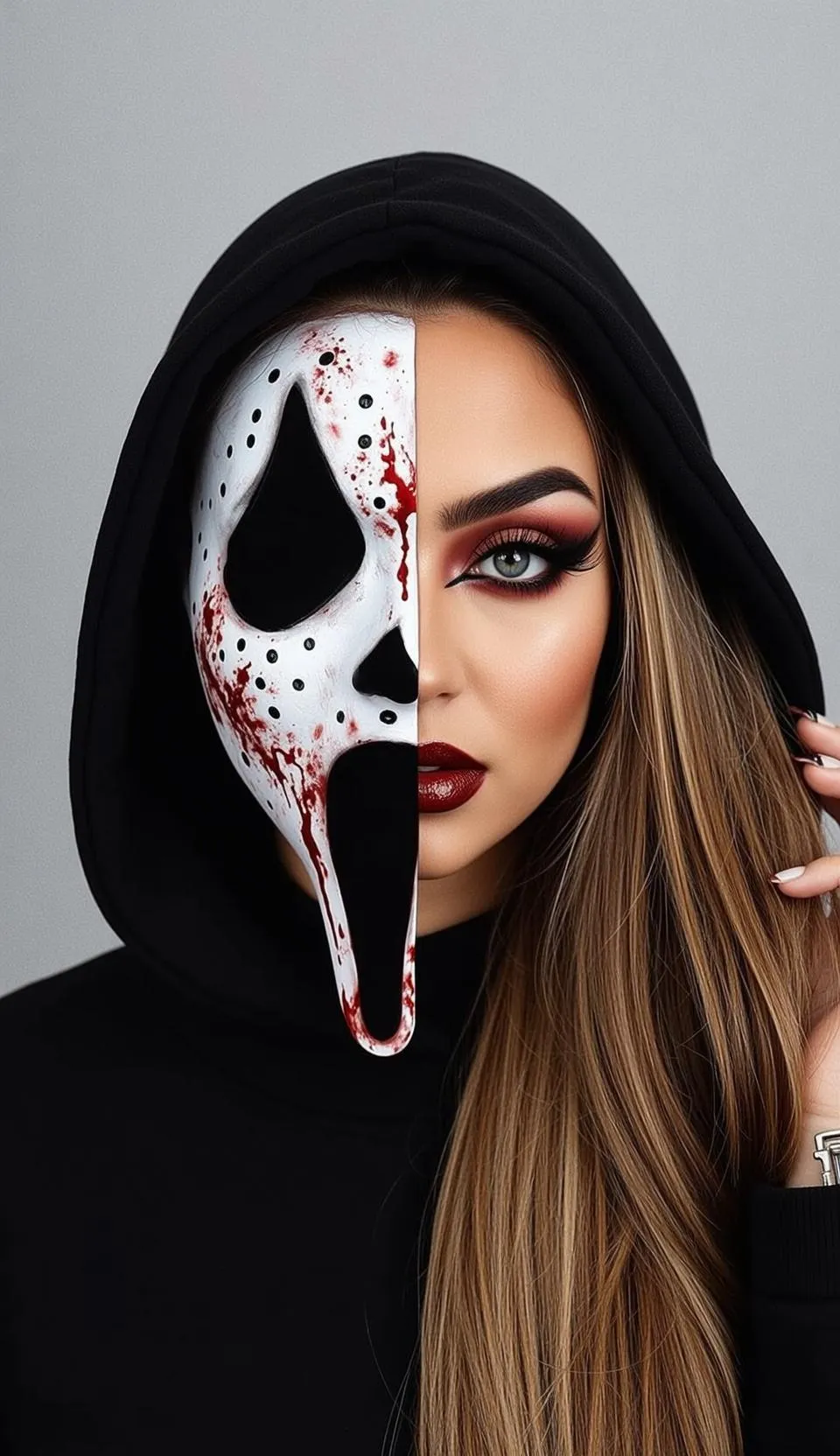 Scream Mask Horror Portrait