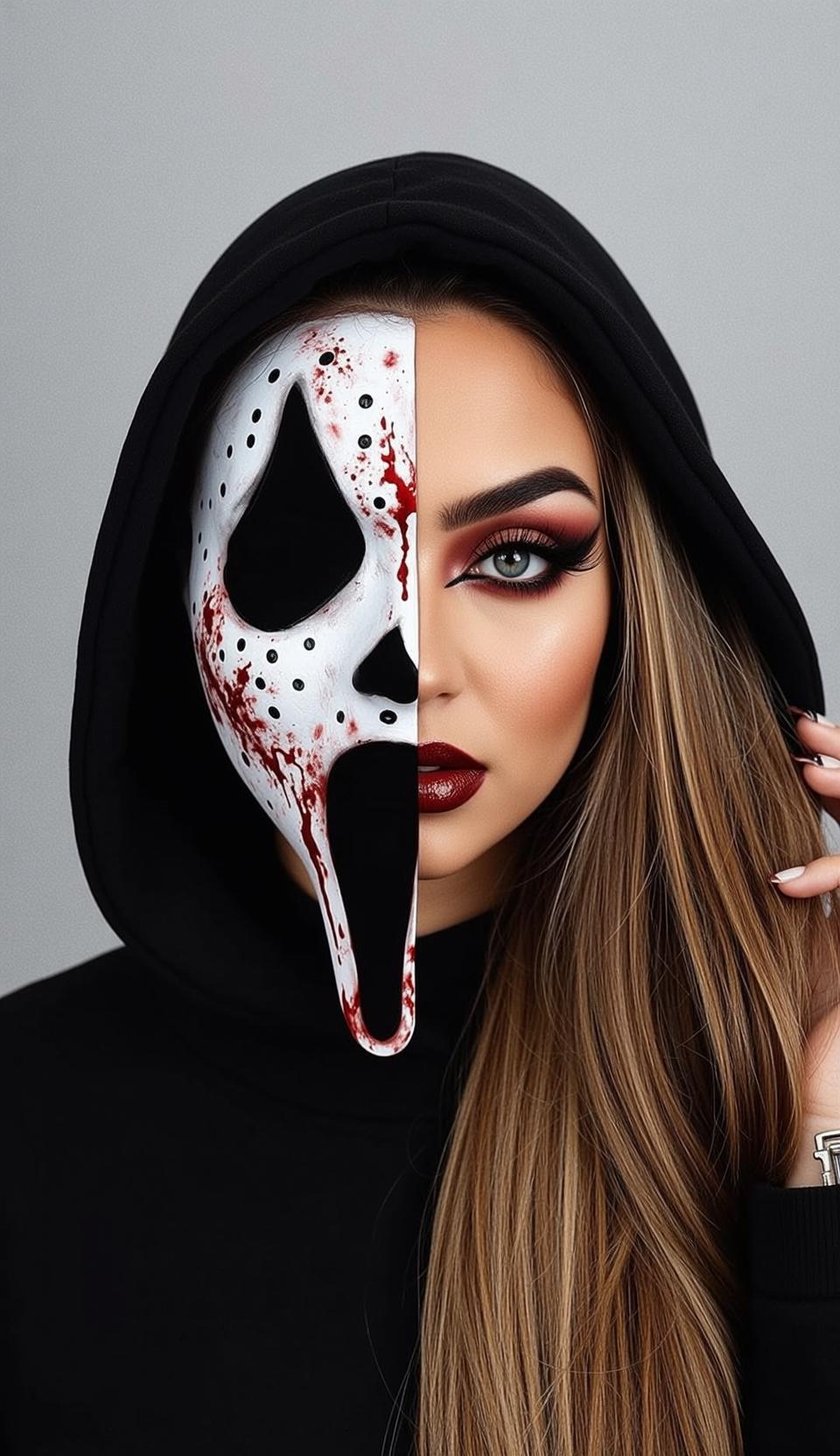 Scream Mask Horror Portrait