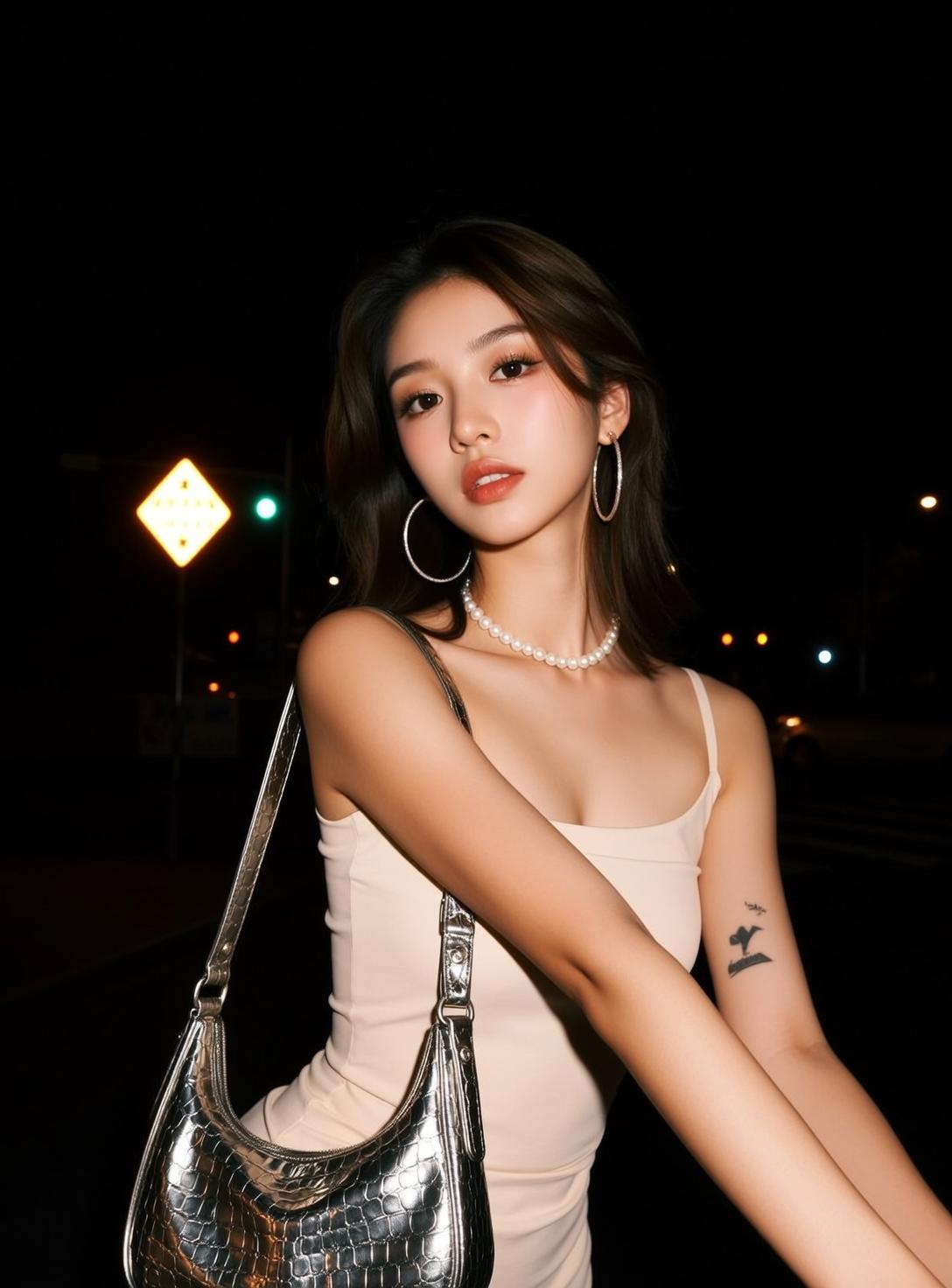 Explore Young Asian Dark Brown Shoulder-length Wavy
