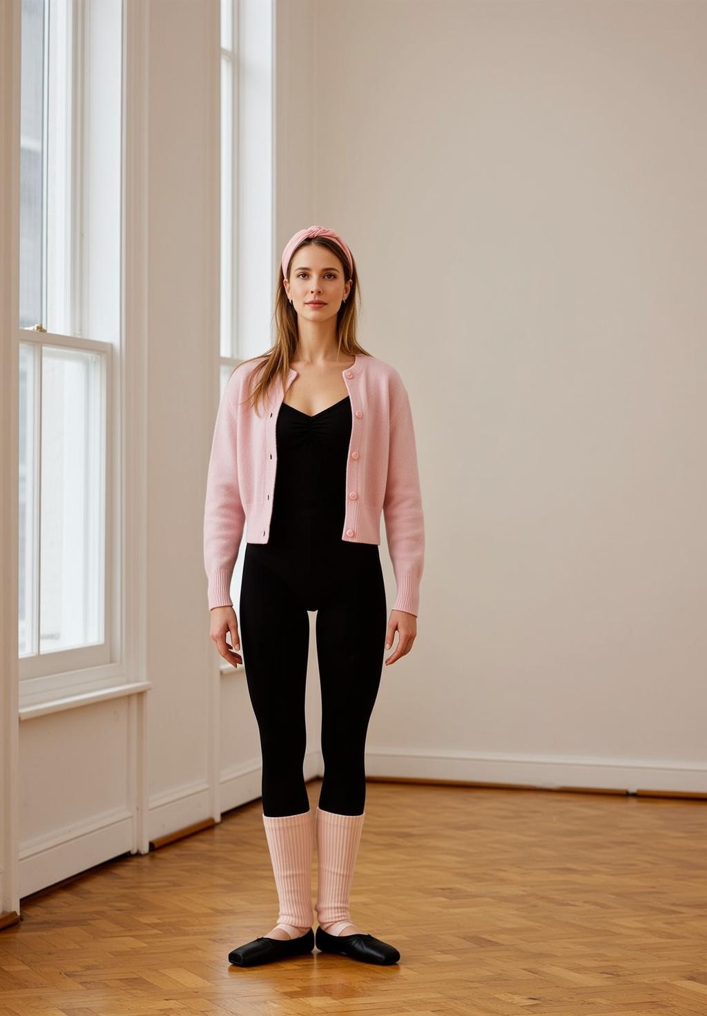 Balletcore Stands Facing Forward Neutral Expression Direct