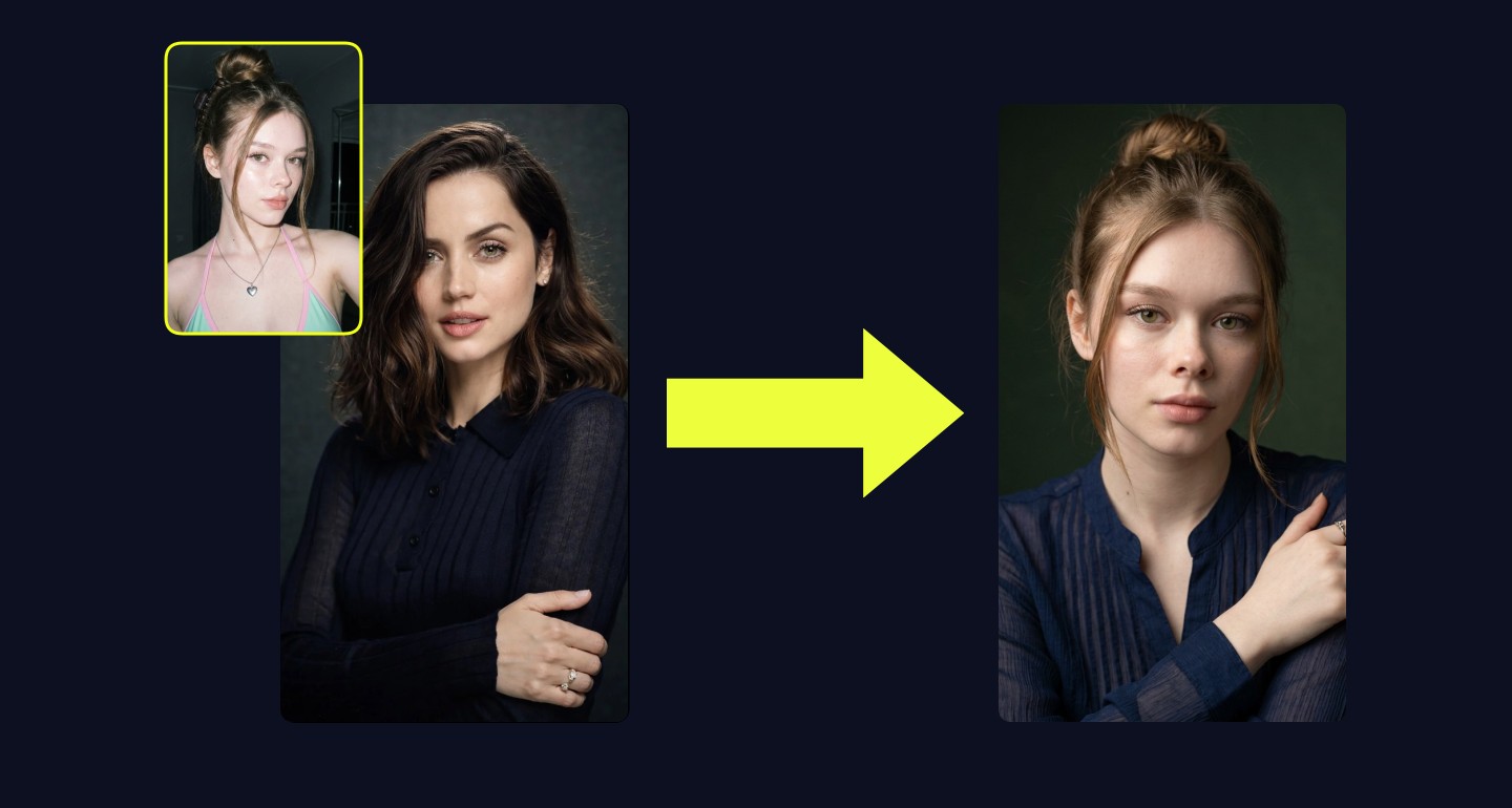 Mila remix walkthrough for Professional Female Studio Portrait