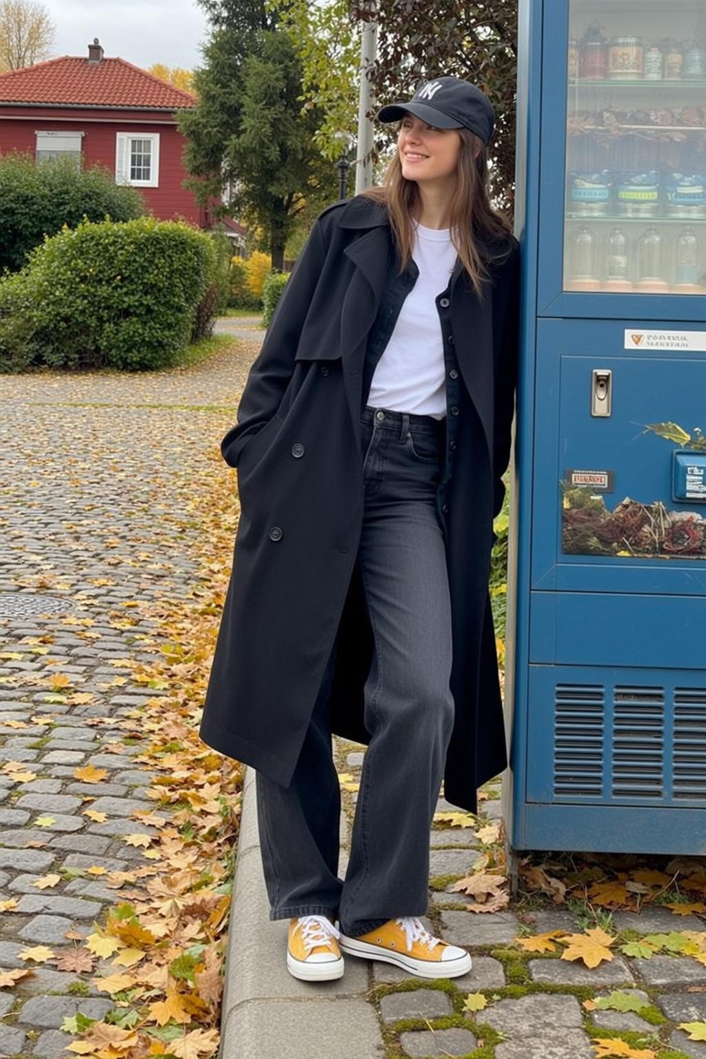 Black Trench Vending Machine
