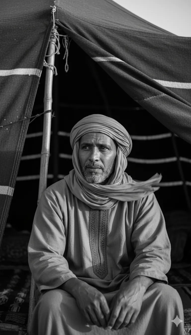 Tuaregue AI Generated Portrait Photography