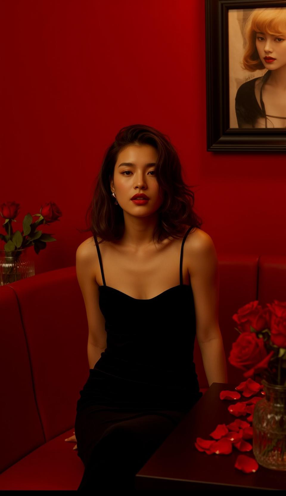 Explore Seated Facing Direct Gaze Neutral Slightly